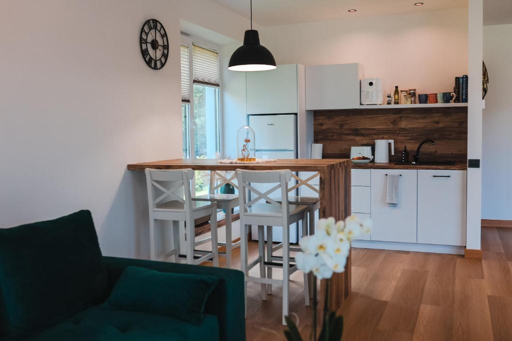 Kuchyň nebo kuchyňský kout v ubytování Home Stay Juniper