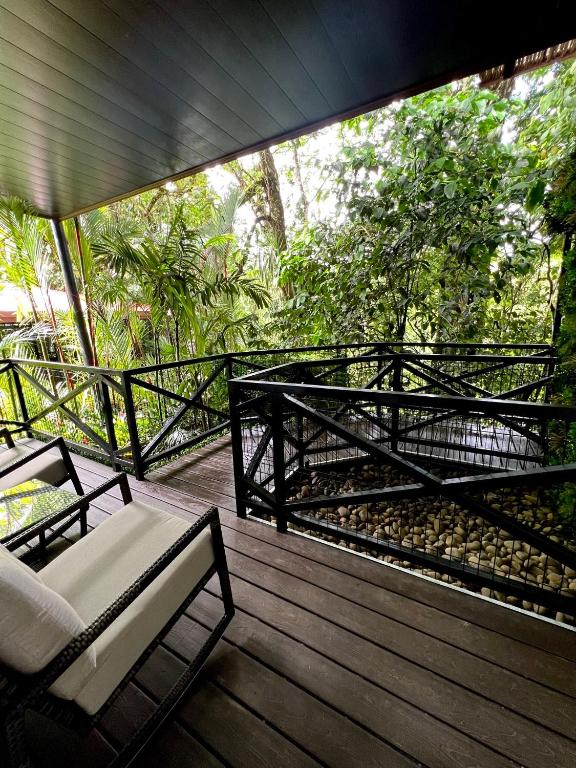 Balkón nebo terasa v ubytování Hotel Boutique Casa Del Rio
