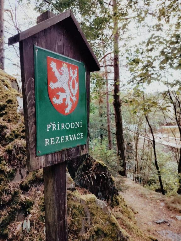 Příroda nedaleko vily