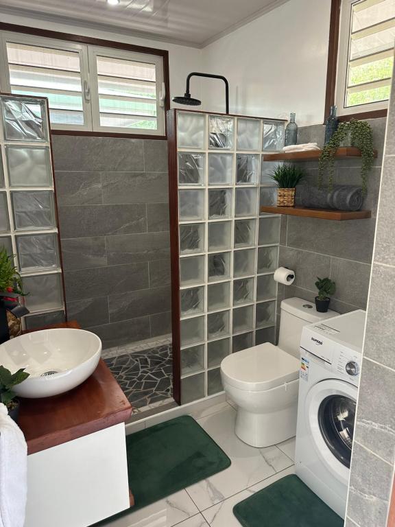 Un baño de Okatea Lodge