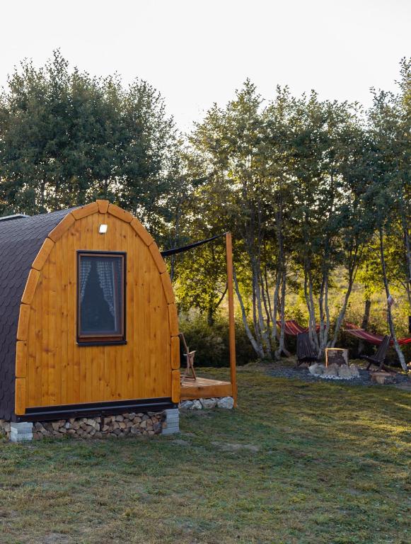 Zahrada ubytování Camping pod - RAZBIBRIGA