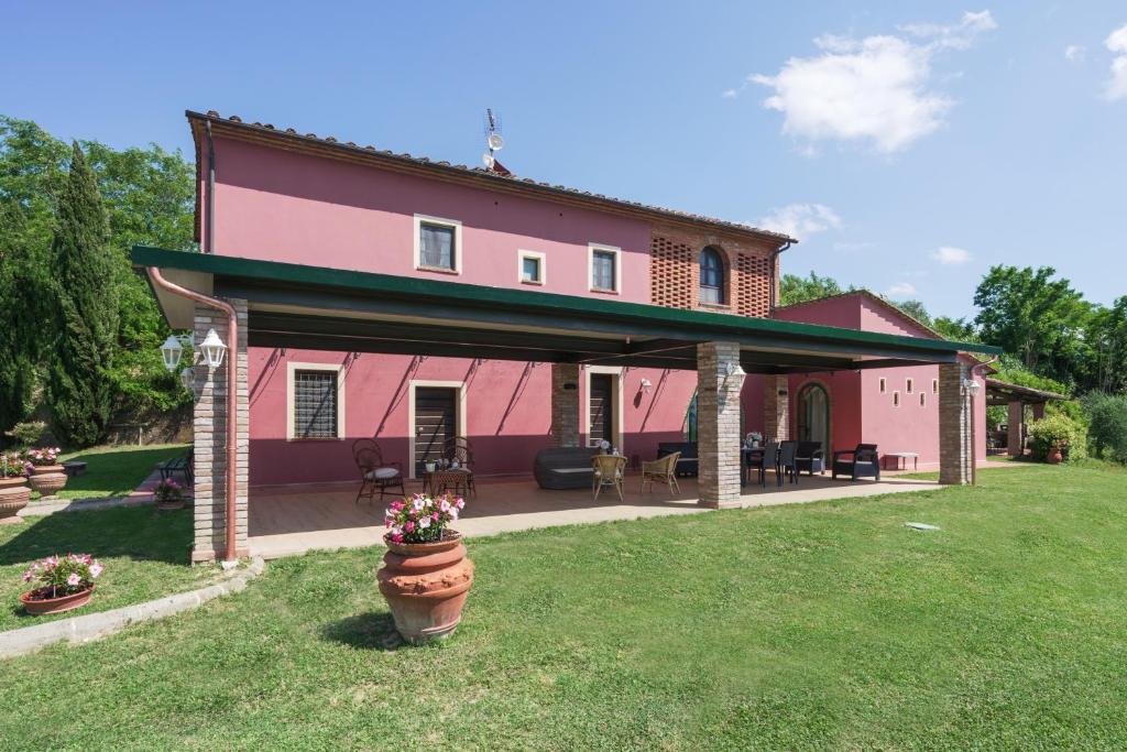 Zahrada ubytování Villa Canavetro