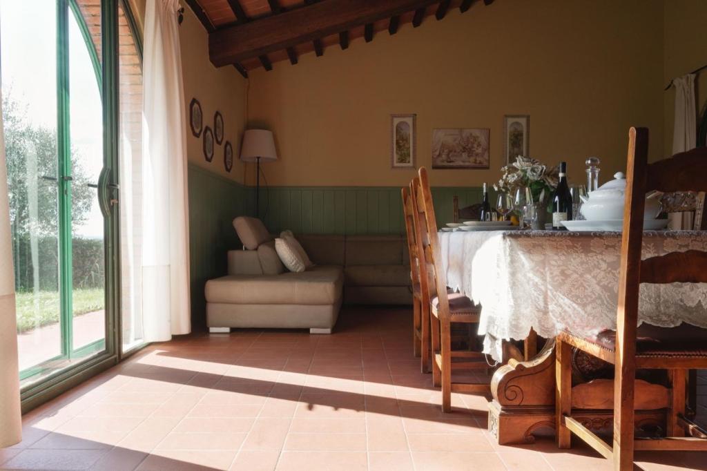 Posezení v ubytování Villa Canavetro