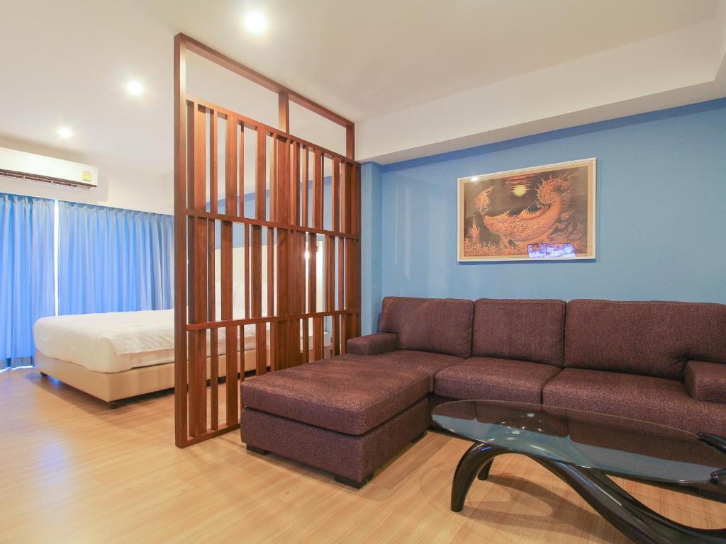 Posezení v ubytování Huahin City View