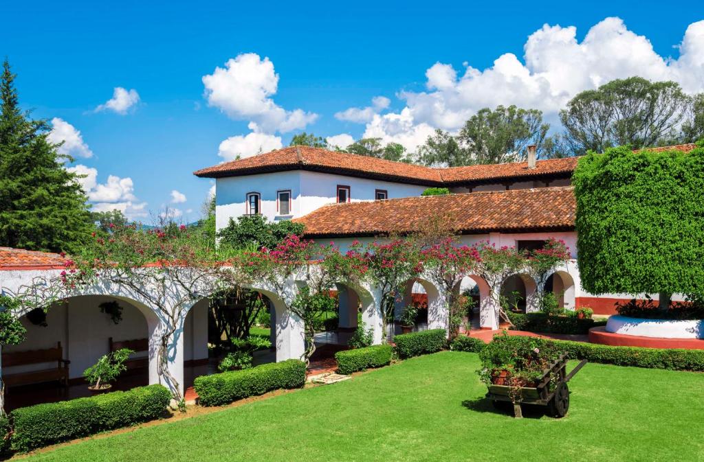 Zahrada ubytování Best Western Plus Posada de Don Vasco