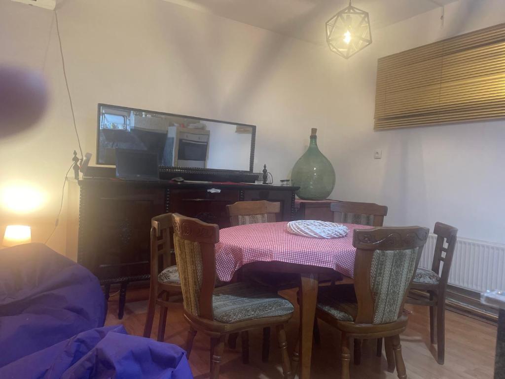 TV a/nebo společenská místnost v ubytování Centar Holiday Smederevo