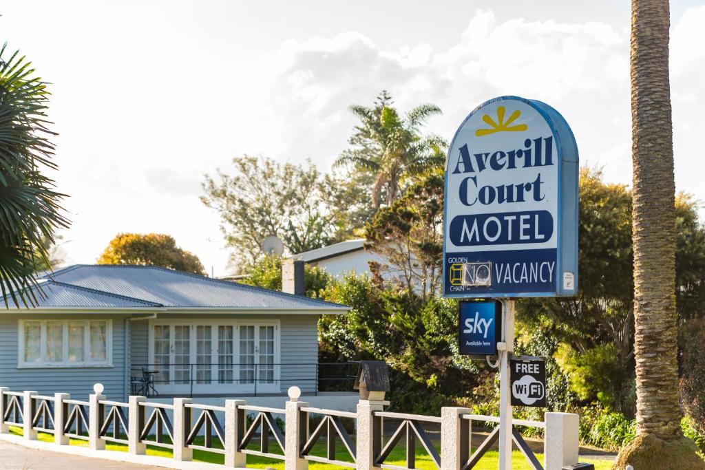 Certifikát, hodnocení, plakát nebo jiný dokument vystavený v ubytování Averill Court Motel
