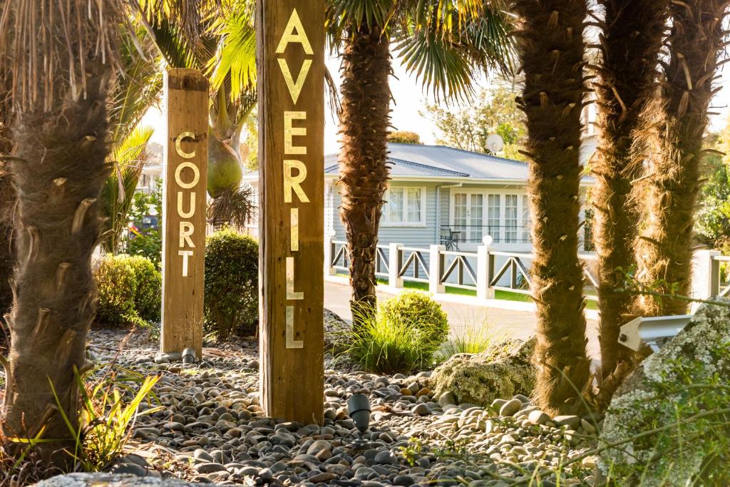 Zahrada ubytování Averill Court Motel