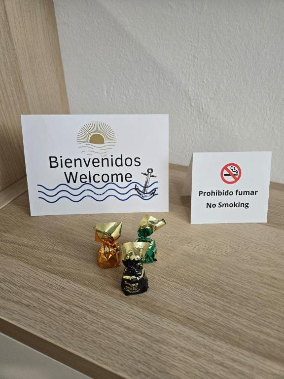 Certifikát, hodnocení, plakát nebo jiný dokument vystavený v ubytování Apartamento Sun&Beach