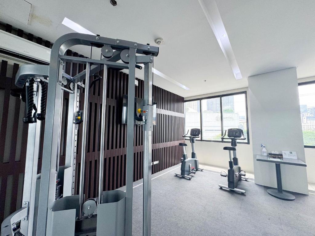 Fitness centrum a/nebo fitness zařízení v ubytování Hotel101 - Fort