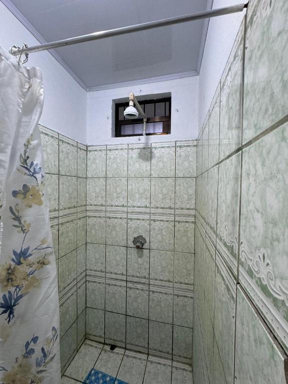 Koupelna v ubytování Hostel Córa Chía