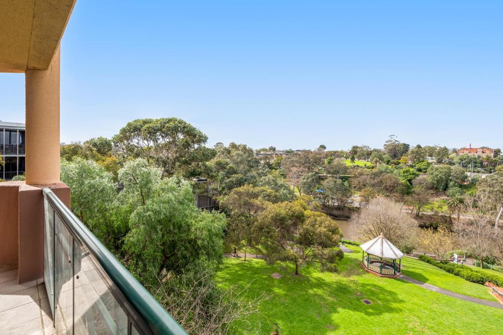 Balkón nebo terasa v ubytování Amora Hotel Riverwalk Melbourne