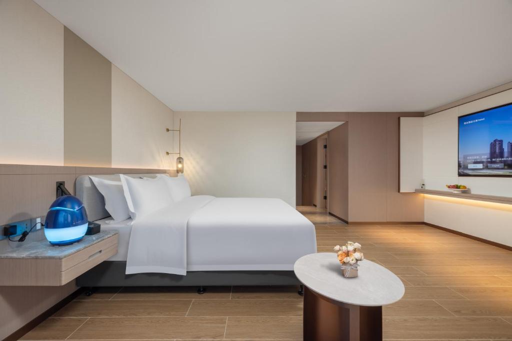 Sunflower Hotel & Residence, Shenzhen - Ver Dormitorio De King Sleep （Bar De Oxígeno Condictor Saludable, Vista）））