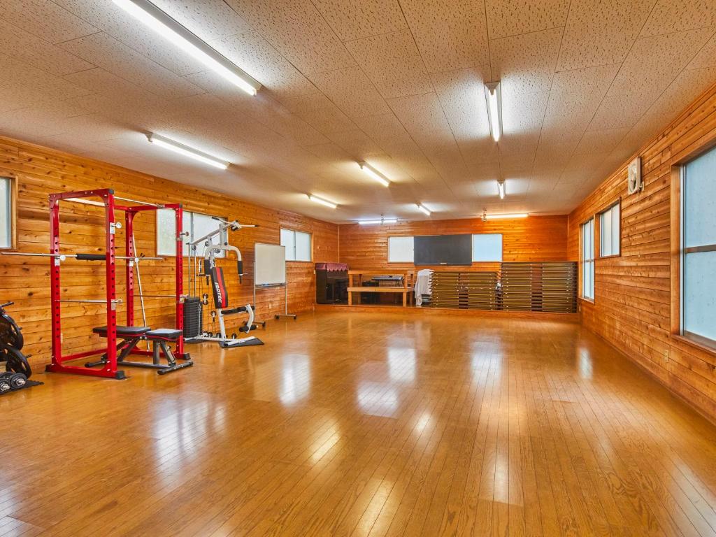Fitness centrum a/nebo fitness zařízení v ubytování Tengu Onsen Asama Sanso