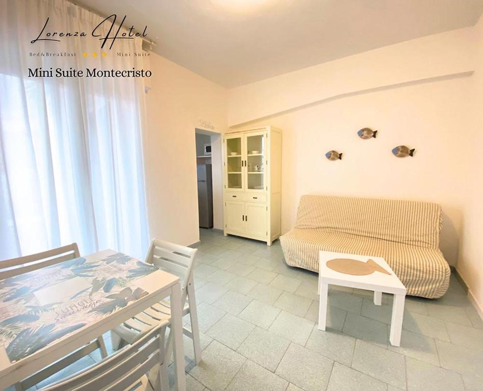 Posezení v ubytování Hotel Lorenza B&B e Mini Suite