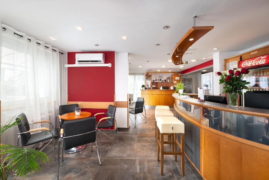 Posezení v ubytování Hotel Plus