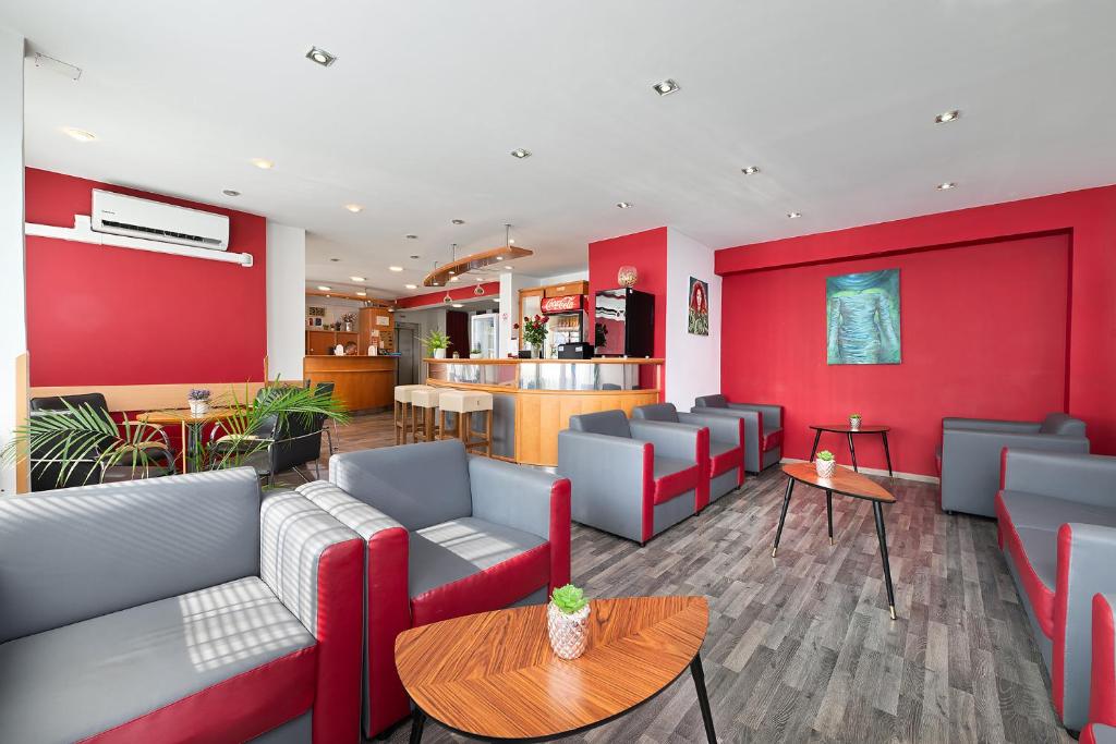 Posezení v ubytování Hotel Plus