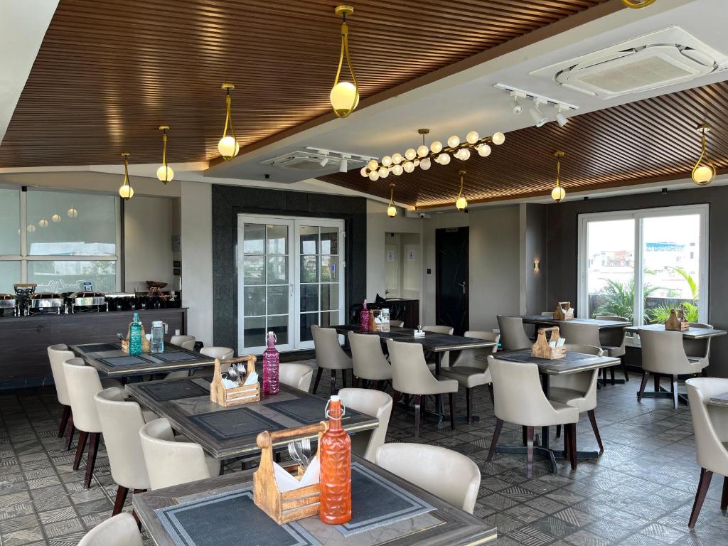 Posezení v ubytování Hotel Royal Livin