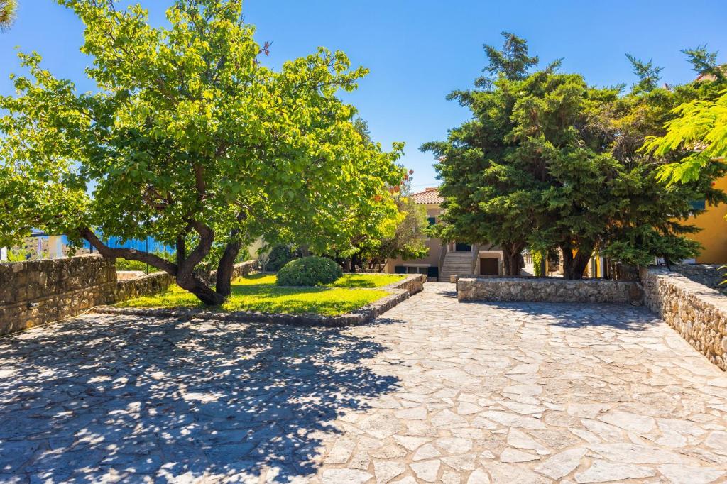 Zahrada ubytování Villa Penelope Sea View