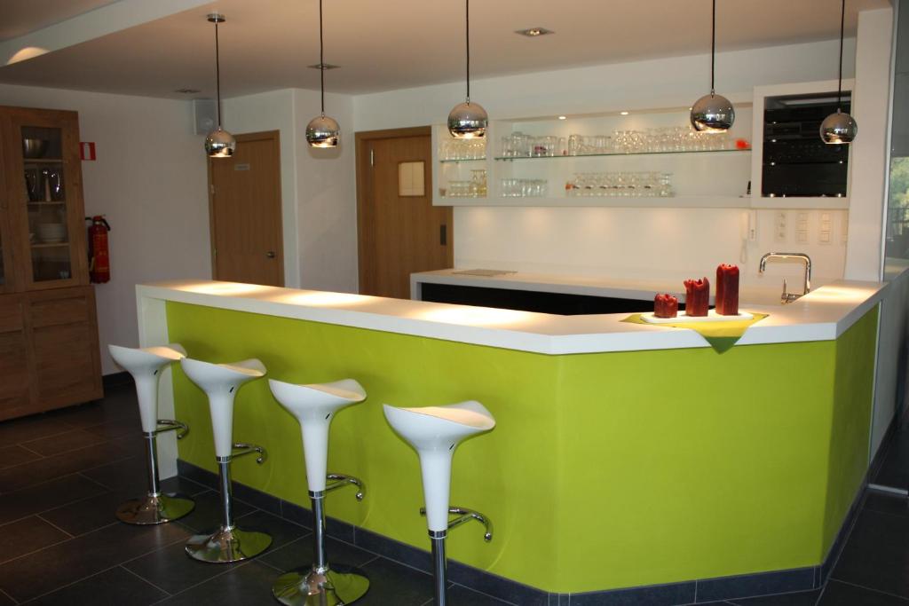 Kuchyň nebo kuchyňský kout v ubytování Hotel Gasthof Kapelhof