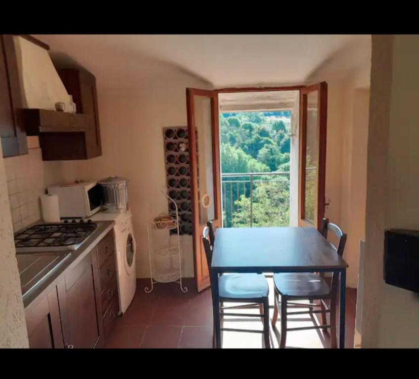 Kuchyň nebo kuchyňský kout v ubytování casa ilaria