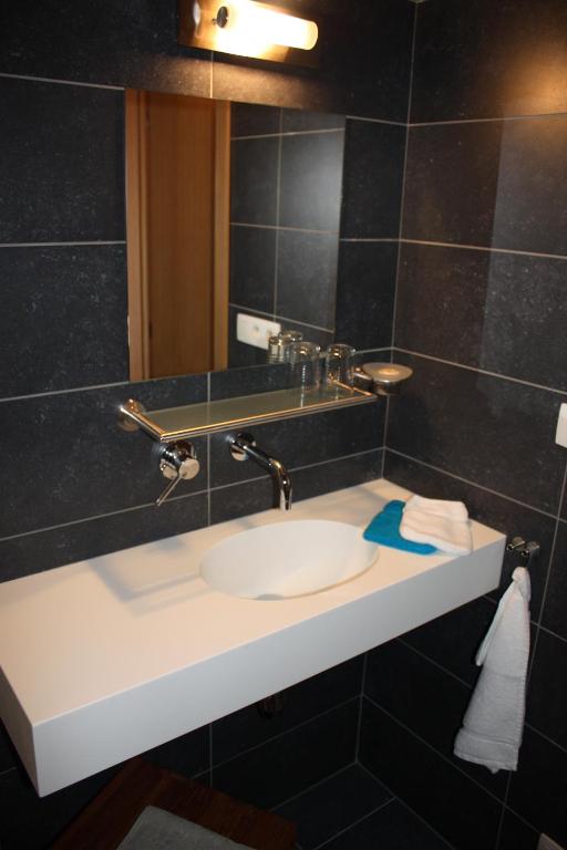 Koupelna v ubytování Hotel Gasthof Kapelhof