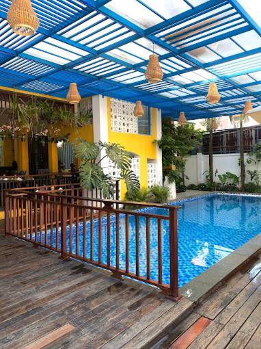 Bazén v ubytování Hoi An Heart hostel Villa - Bespoke nebo v jeho okolí