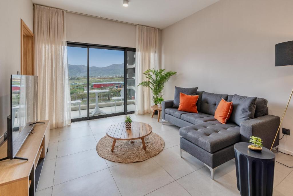 Istumisnurk majutusasutuses Minissy luxury Serviced Apartment