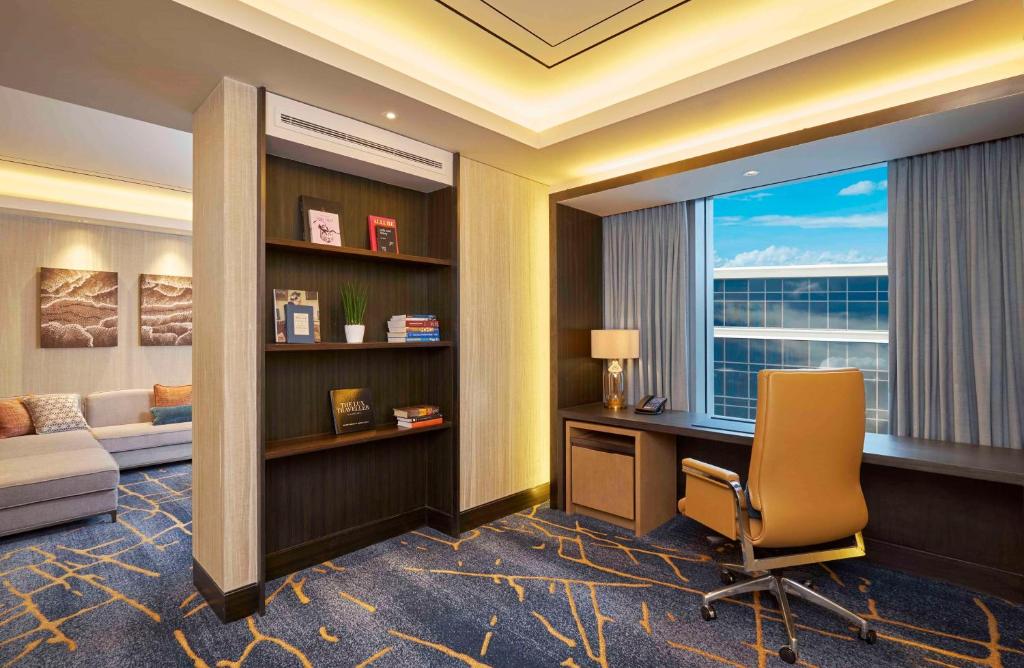 Posezení v ubytování Hilton Manila