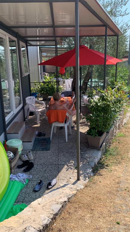 Zahrada ubytování Camping Denis
