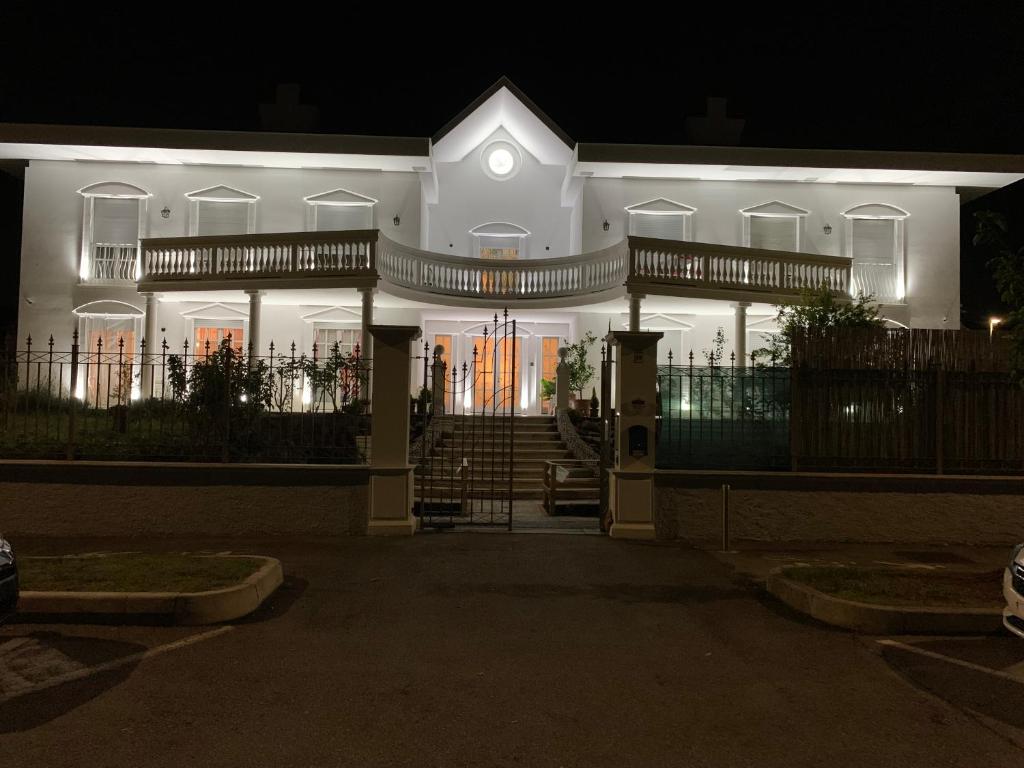Budova, kde se bed and breakfast nachází