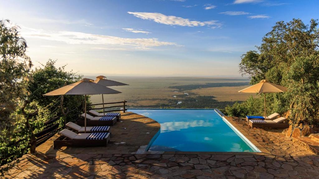 Bazén v ubytování Enchipai Mara Camp nebo v jeho okolí