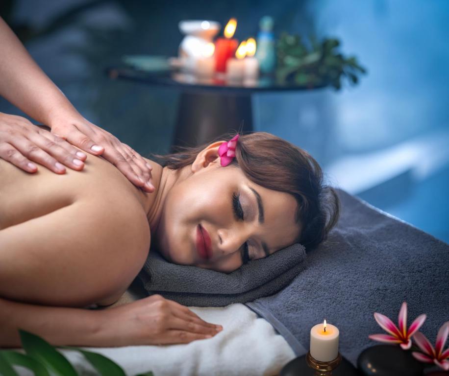 Lázně a/nebo wellness v ubytování Oshin Hotel