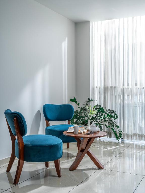 Posezení v ubytování Oshin Hotel