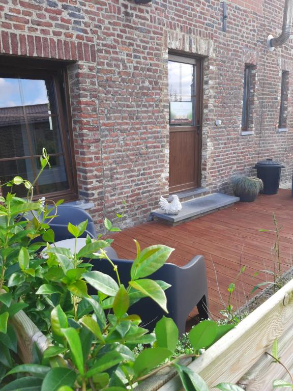 Zahrada ubytování Gîte de l'Espinette