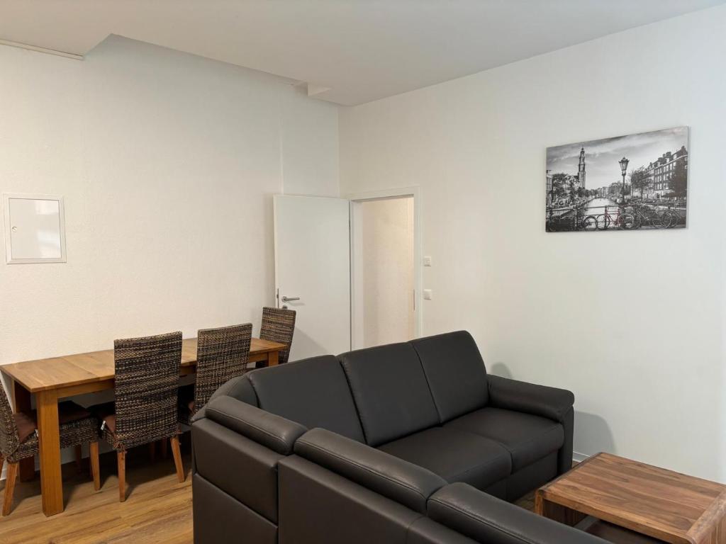 Χώρος καθιστικού στο Apartment Am Dom