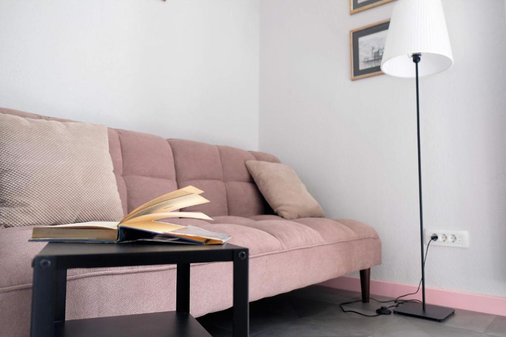 Posezení v ubytování Apartment Mint&Rose