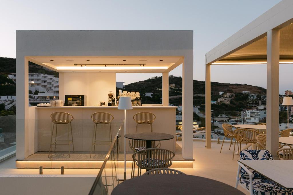 Гостиная зона в Golden Luxury Suites