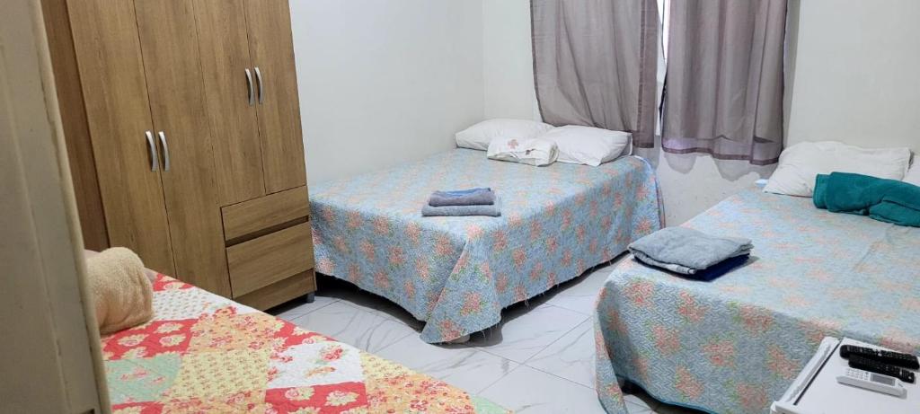 Postel nebo postele na pokoji v ubytování Pousada Manancial de Aguas Vivas