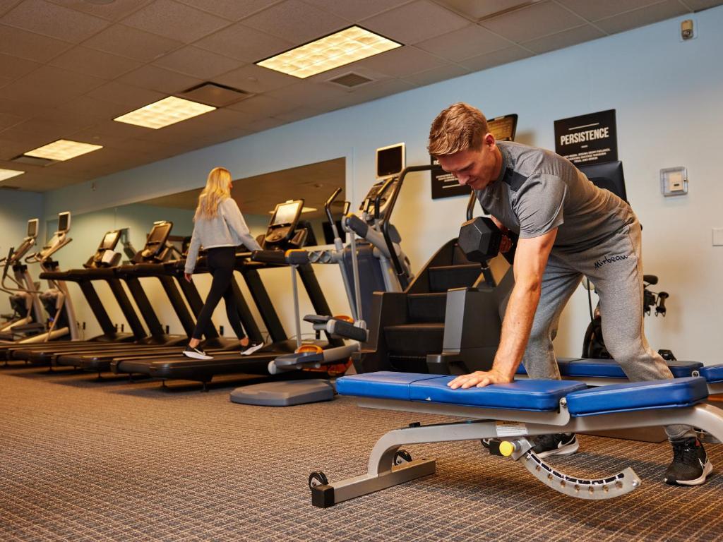 Fitness centrum a/nebo fitness zařízení v ubytování Mirbeau Inn & Spa - Skaneateles