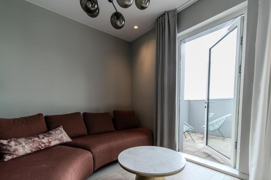 Setusvæði á Midtown Hotel