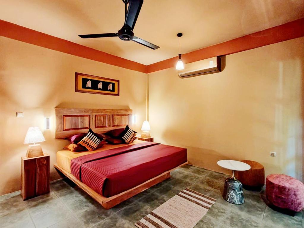 Postel nebo postele na pokoji v ubytování Art Yala Boutique Resort