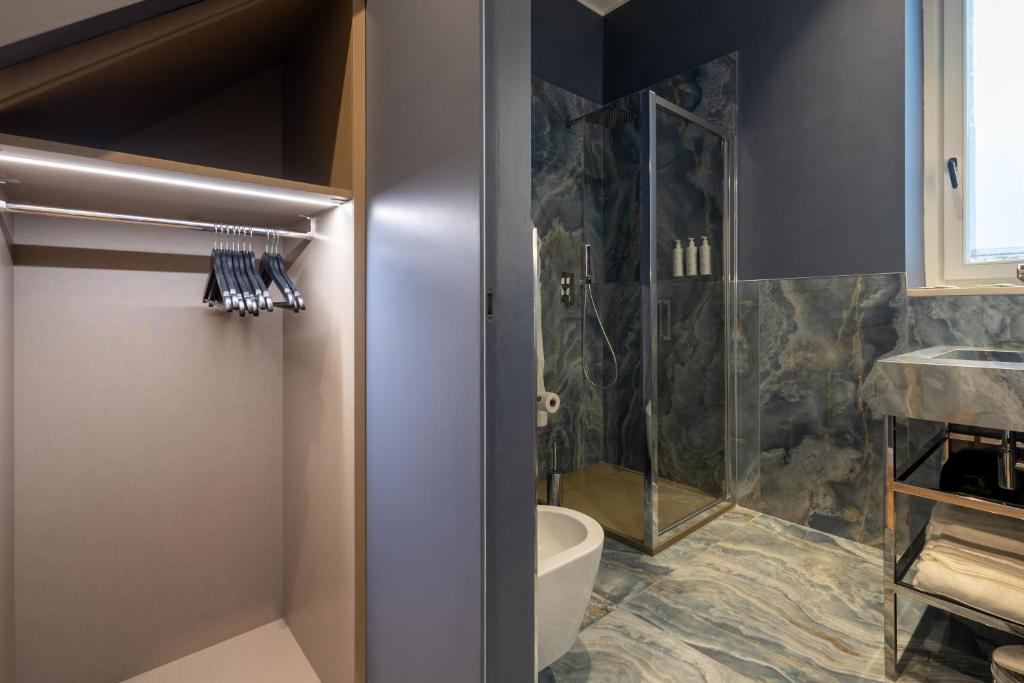 Koupelna v ubytování Bluonly Boutique B&B