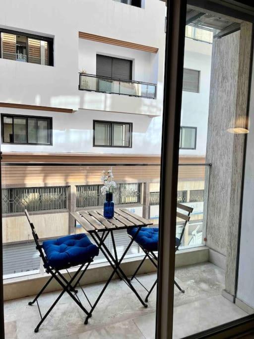 Balkón nebo terasa v ubytování Luxury Appart Maarif - Confort et Élégance au Cœur de la Ville