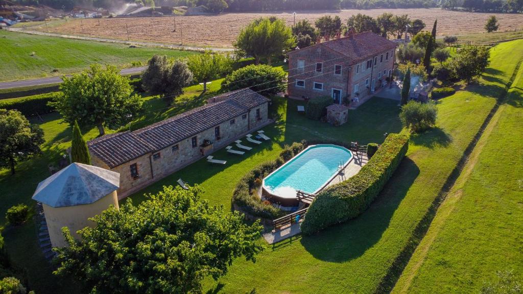 Πισίνα στο ή κοντά στο Agriturismo Palazzi Del Papa