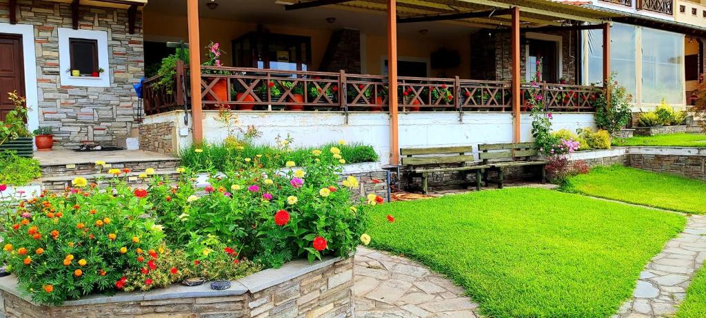 Zahrada ubytování Philoxenia Hotel