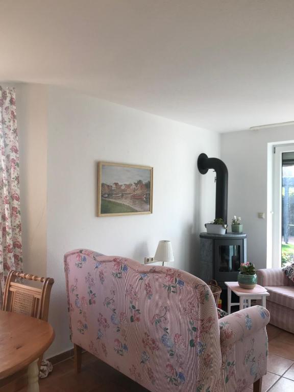 Posezení v ubytování Ferienhaus Eric