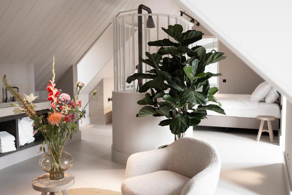 Posezení v ubytování Hotel Abdij Dokkum