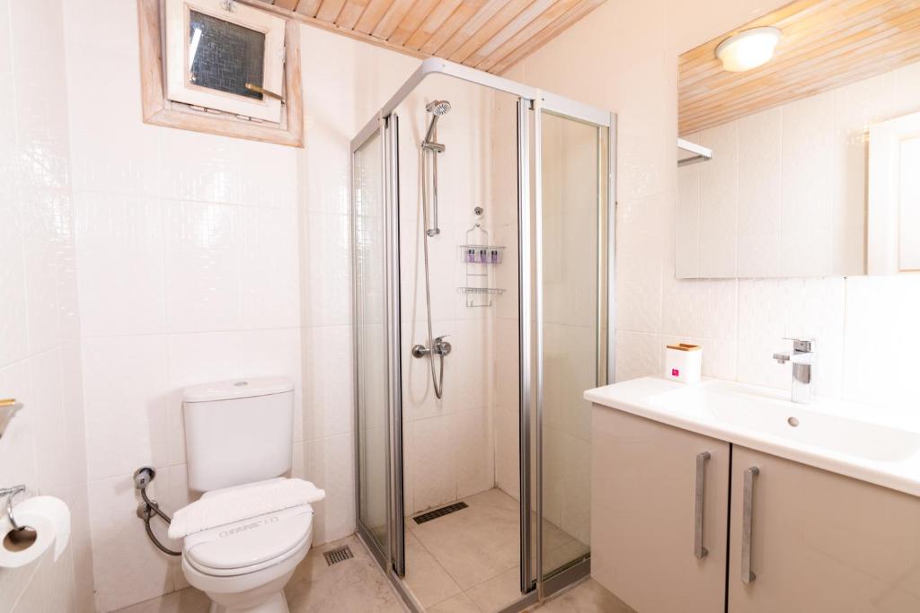 Koupelna v ubytování Alicra Hotel Çıralı