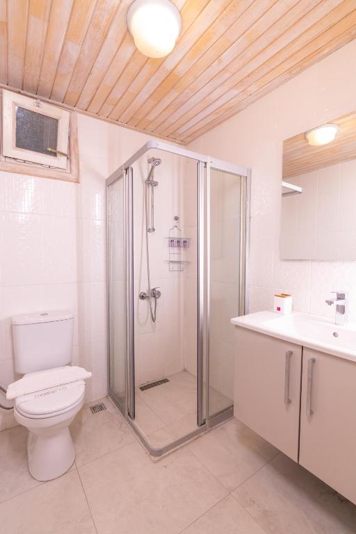 Koupelna v ubytování Alicra Hotel Çıralı